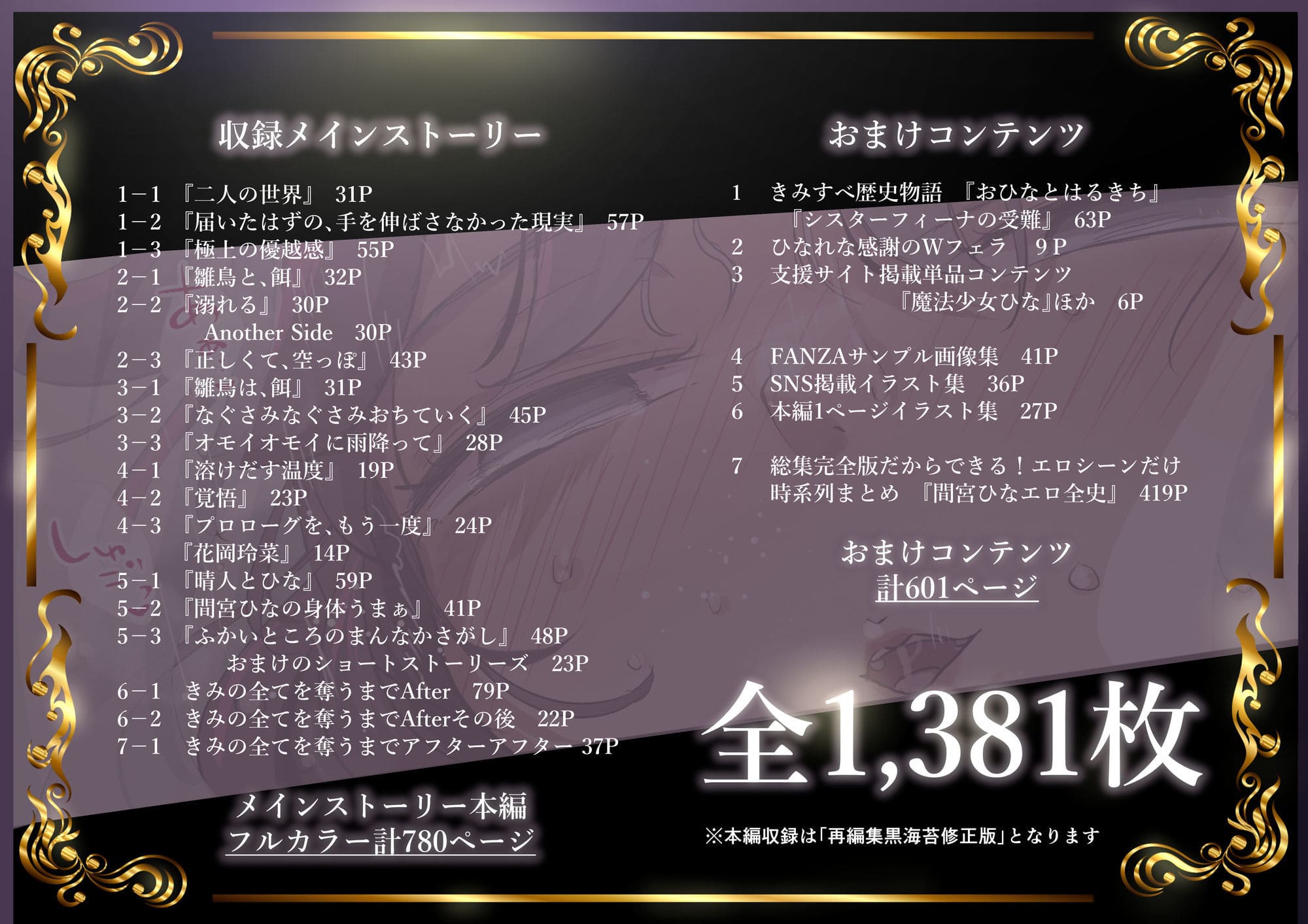 きみの全てを奪うまで ‐総集完全版‐ 描き下ろし新作37ページの衝撃