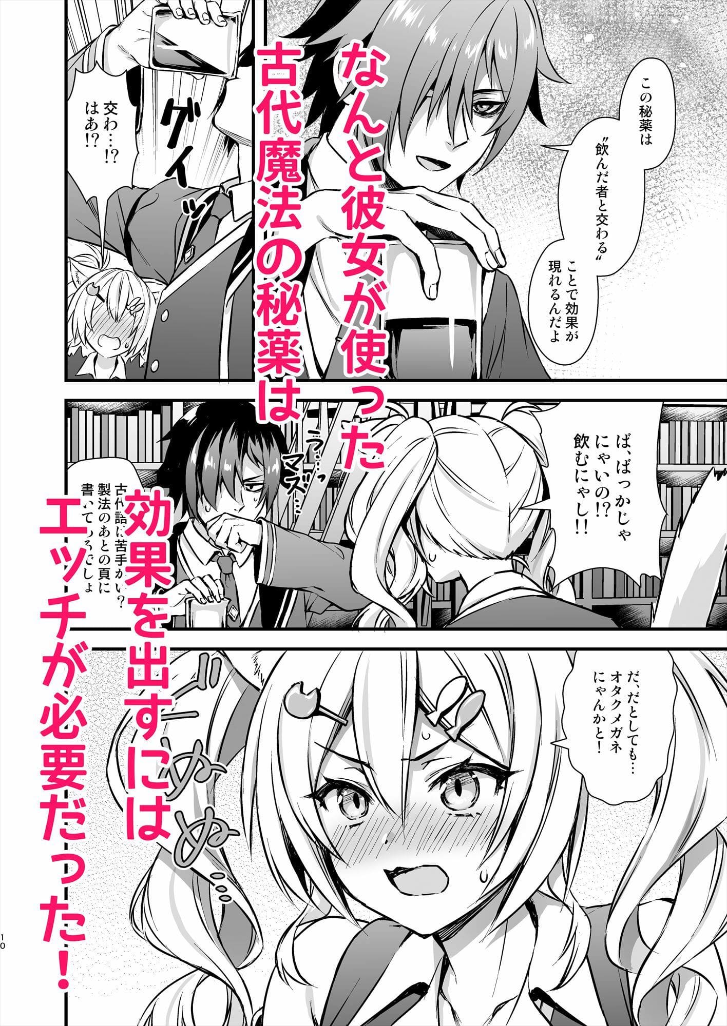 魔法学院の落ちこぼれ。2猫耳少女の秘密を握っておっぱいを揉んでみた あいがも堂